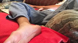 Malefootflava's Sexy LJSlim and his long erotic soles