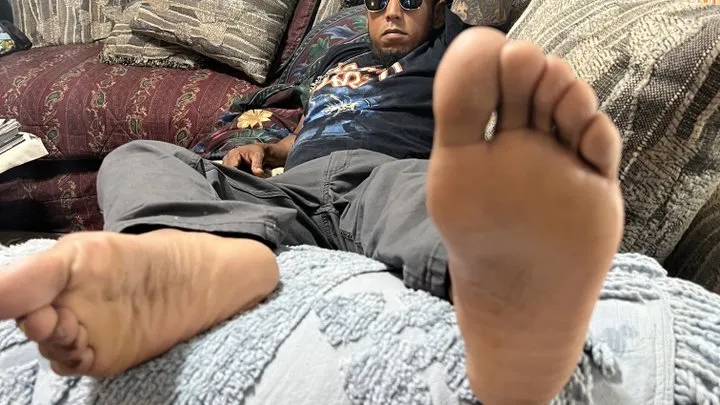 Malefootflava Newest Footmodel Tease - Straight Guy like his feet teased and worshipped by Randy