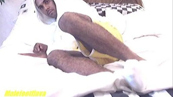 Malefootflava Presents "Elvis and his white sock foottease"