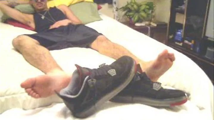 Malefootflava Presents "Goofy Sneaker & Dark Sock Bedroom Tease"