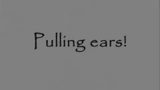 Pulling ears