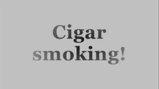 Cigar smoking