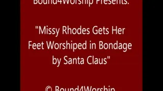 Missy Rhodes Gets Foot Worship from Santa - SQ