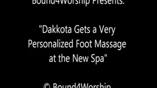 Dakkota Gets Foot Worship at the Spa - SQ