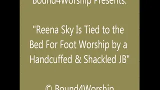 Reena Sky Receives Foot Worship While Both are Bound - SQ