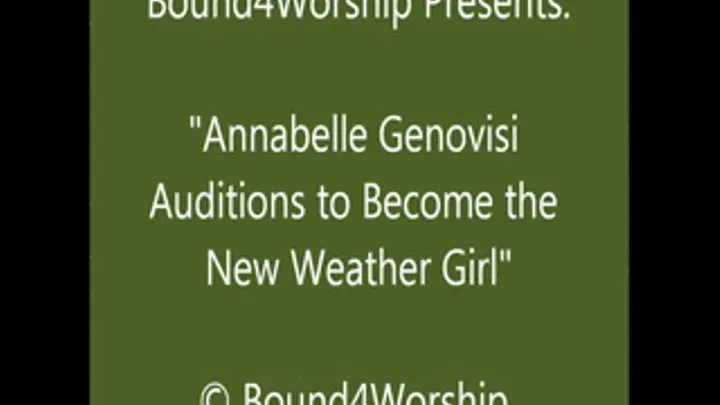 Annabelle Genovisi Rewarded Weather Gal - SQ