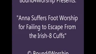 Anna Worshiped in Irish-8 Cuffs - SQ