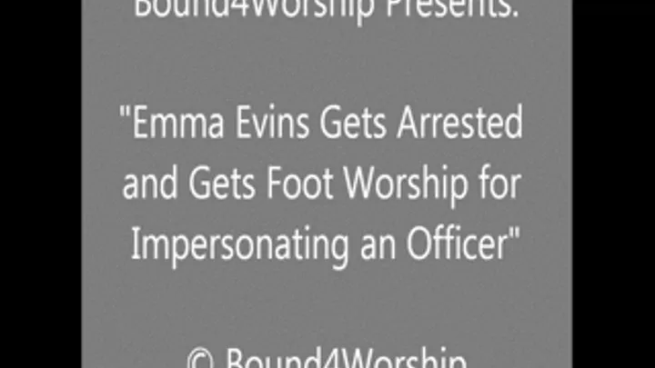 Emma Evins Worshiped by Her Cop BF