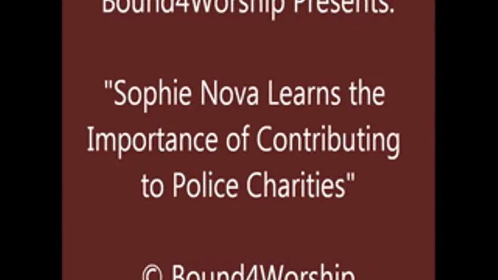 Sophie Nova Pays the Police Service Fee