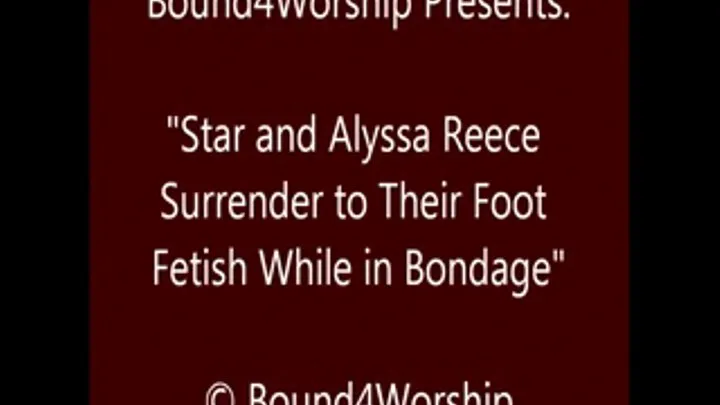 Star and Alyssa Mutual Foot Worship - SQ