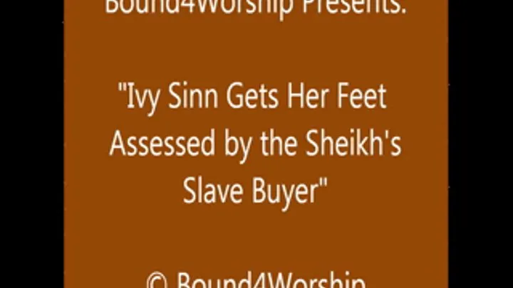 Ivy Sinn Worshiped by a Slaver