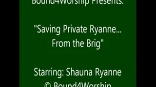 Shauna Ryanne Army Foot Worship - Short - SQ