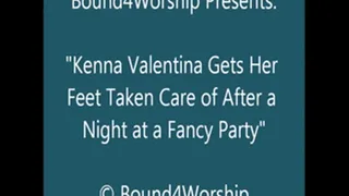 Kenna Valentina After-Party Foot Worship