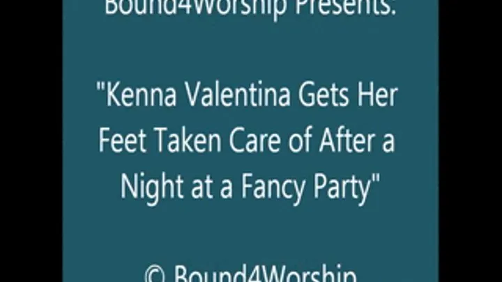 Kenna Valentina After-Party Foot Worship - SQ