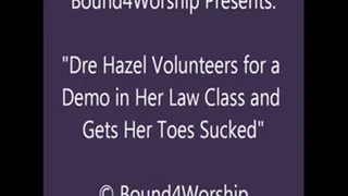 Dre Hazel Worshiped in Cuffs