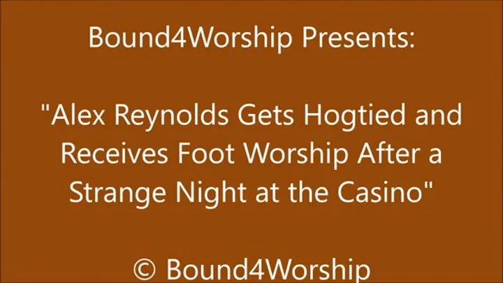 Alex Reynolds Gets Foot Worship at the Casino