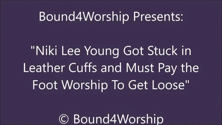 Niki Lee Young Gets Foot Worship Wearing Her Jacket