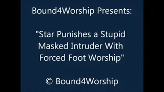 Star a Captured Intruder to Worship Her Feet - SQ
