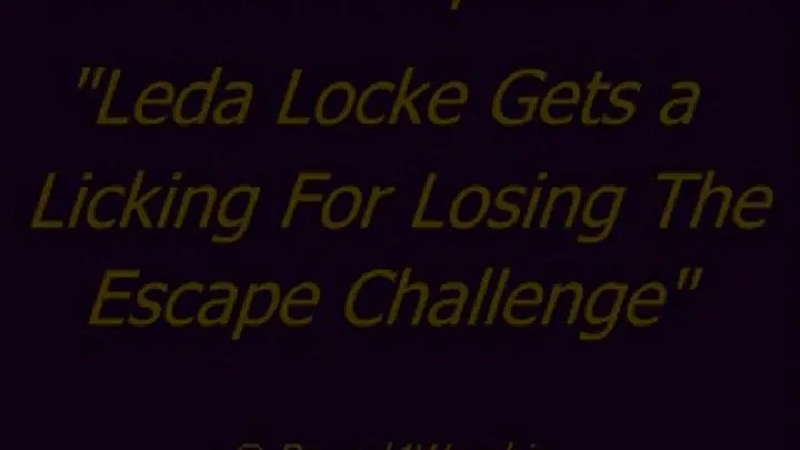 Leda Locke Lickled For Failing to Escape - SQ