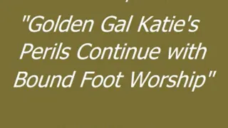 Golden Gal Suffers Humiliating Foot Worship - SQ