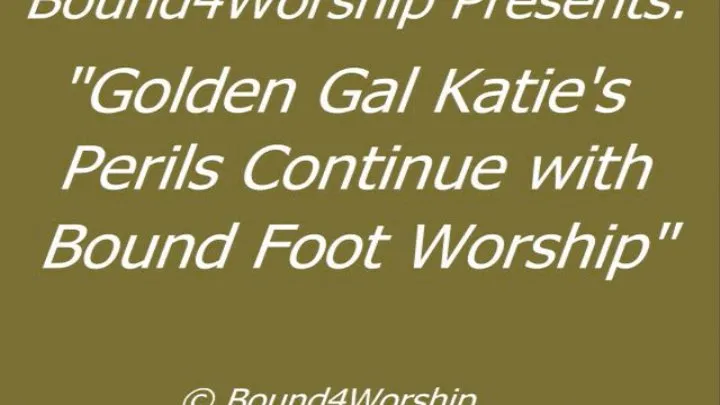 Golden Gal Suffers Humiliating Foot Worship