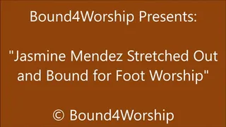 Jasmine Mendez Stretched Out for Foot Worship