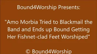 Amo Morbia Gets Foot Worship from the Band Security Guy