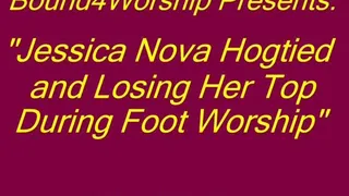 Jessica Nova Hogtied and Worshiped