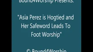 Asia Perez Hogtied for Worship - SQ