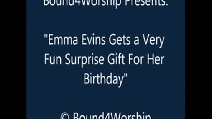 Emma Evins Birthday Foot Worship - HD