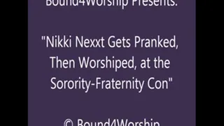 Nikki Nexxt Worshiped After Pranking