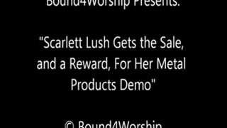 Scarlett Lush Rewarded For a Great Sale - SQ