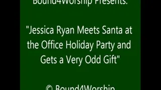 Jessica Ryan Foot Worship at a Holiday Party