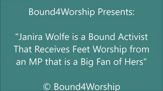 Janira Wolfe Worshiped After a Protest - SQ