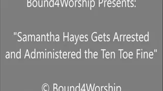 Samantha Hayes Arrested and Worshiped - SQ