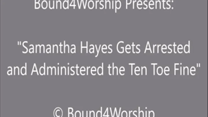 Samantha Hayes Arrested and Worshiped