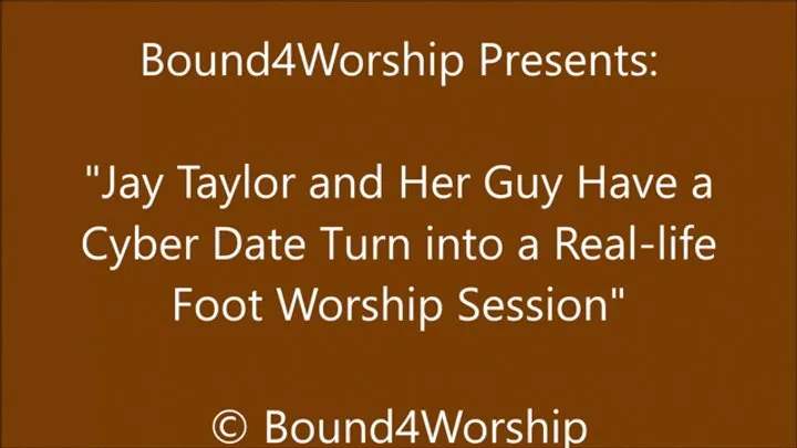 Jay Taylor Enjoys Foot Worship in Self-Bondage