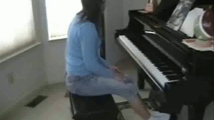 Elayne Fails Piano Lesson