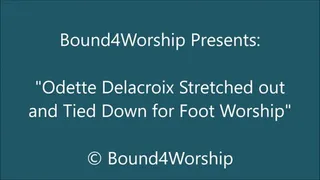 Odette Delacroix Stretched Out for Foot Worship