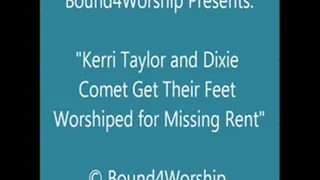 Kerri and Dixie Worshiped by the Landlord - SQ