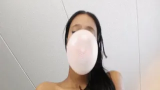 Jennifer Blue Rides Your Hard Cock While Blowing Big Bubbles ( High Definition)