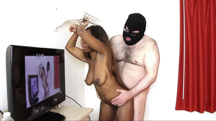 Handcuffed Miss November Gets Groped And Fucked By A Fat Masked Man ( High Definition)