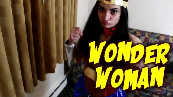 Wonder Woman Is Captured And Kept In Bondage Starring Violet Sky