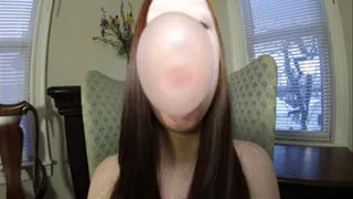 Jessica Red's Bubble Gum Blowing Extravaganza