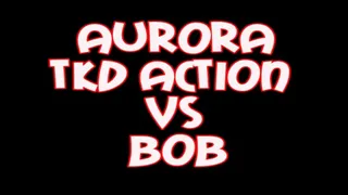 Aurora tkd kicking action VS Bob