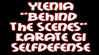 Ylenia "behind the scenes" karate gi selfdefense