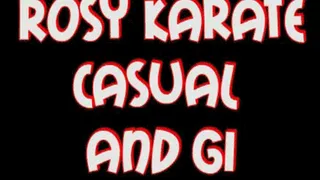 Rosy karate casual and gi