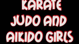 Karate, judo, aikido girls