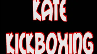 Kate kickboxing