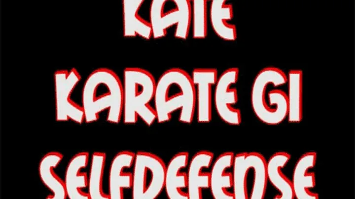 Kate karate gi selfdefense